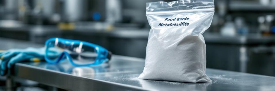 Metabisulfito grado alimenticio