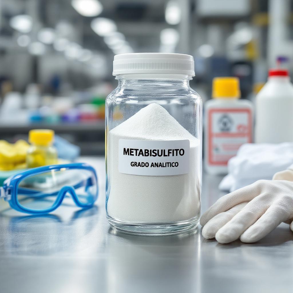 Metabisulfito grado analitico