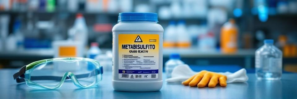 Metabisulfito  grado reactivo