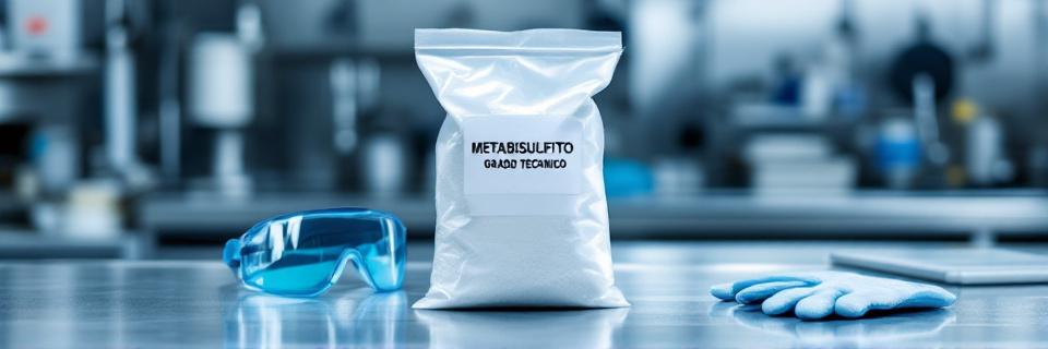 Metabisulfito grado tecnico